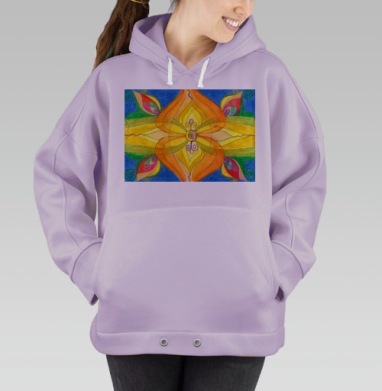 Солнечный ветер, Hoodie Oversize Fiolet