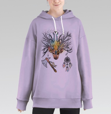 Стилл Рэр, Hoodie Long Oversize Fiolet