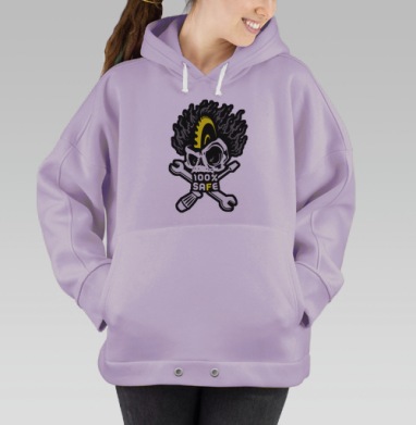 Сто процентов, Hoodie Oversize Fiolet