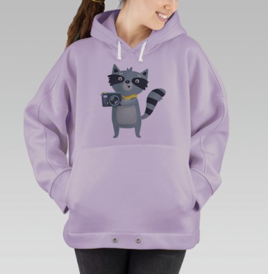 Улыбочку, Hoodie Oversize Fiolet
