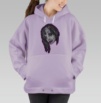 Ведьма голова, Hoodie Oversize Fiolet