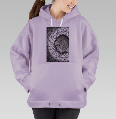 Включи себя, Hoodie Oversize Fiolet
