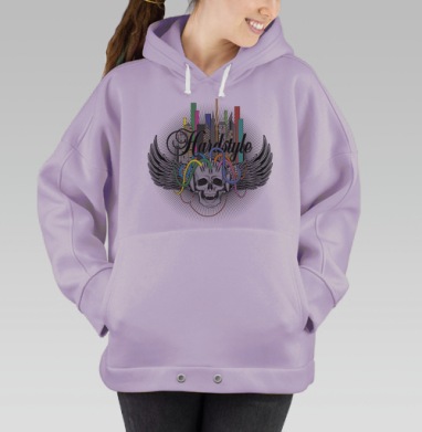 Хардстайл, Hoodie Oversize Fiolet