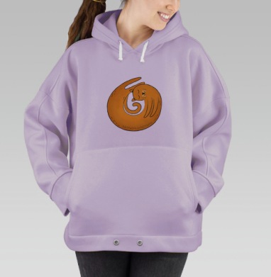 Замурчательно, Hoodie Oversize Fiolet