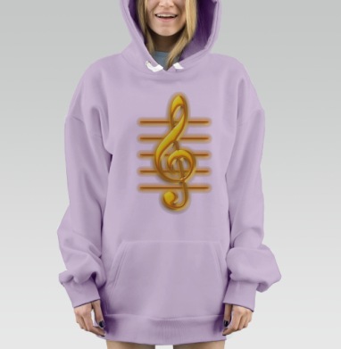 Золотой ключ, Hoodie Mjhigh Dig Mel, Fiolet, утепленная