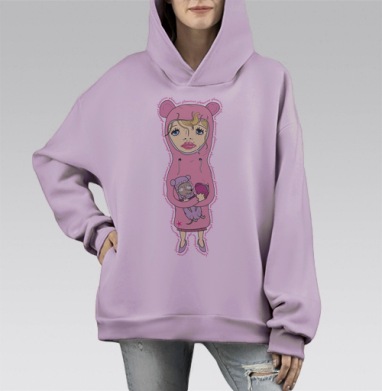 Биомеханическое сердце легкие человека детали, Hoodie Mono Fiolet, оверсайз, утепленная