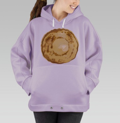 Блин (Живая Азбука), Hoodie Oversize Fiolet