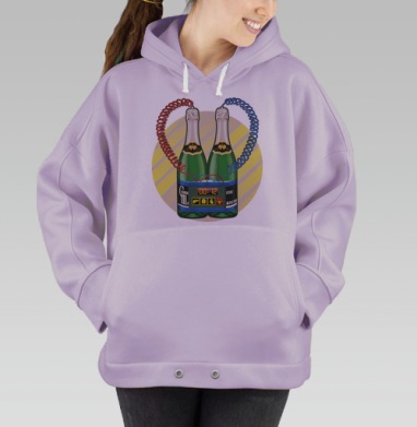 BOOM! (новогодний), Hoodie Oversize Fiolet