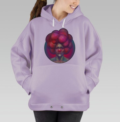 Бубль, Hoodie Oversize Fiolet