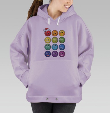 Двенадцать месяцев, Hoodie Oversize Fiolet