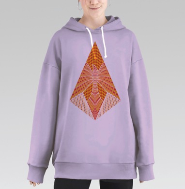 Феникс, Hoodie Long Oversize Fiolet