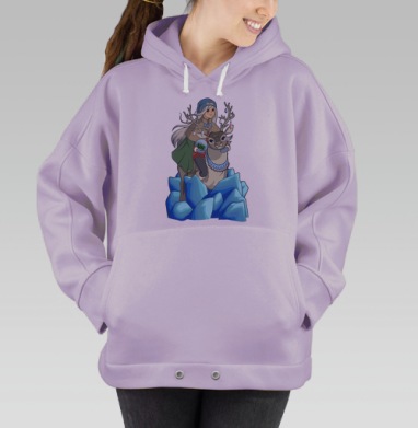 HNY! service / Служба С Новым годом!, Hoodie Oversize Fiolet