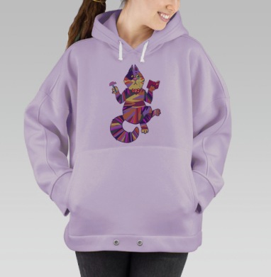 котан, Hoodie Oversize Fiolet