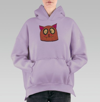 мексикот, Hoodie Oversize Fiolet, утепленная