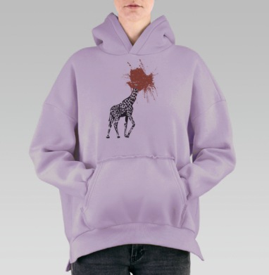 Миста Же, Hoodie Oversize Fiolet, утепленная