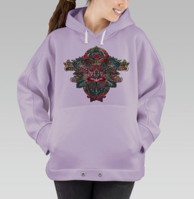 НЕЧТА, Hoodie Oversize Fiolet
