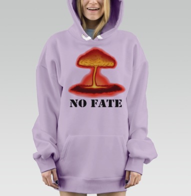 Нет Судьбы, Hoodie Mjhigh Dig Mel, Fiolet, утепленная