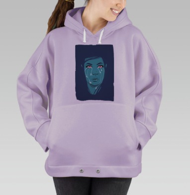 первый снег, Hoodie Oversize Fiolet
