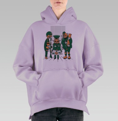 План-Т, Hoodie Oversize Fiolet, утепленная