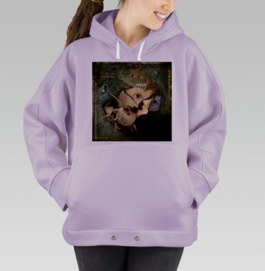 Поцелуи, Hoodie Oversize Fiolet
