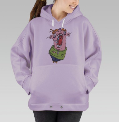 После вечеринки, Hoodie Oversize Fiolet