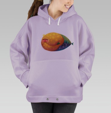 Русал, Hoodie Oversize Fiolet