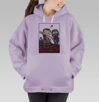 Самоделка, Hoodie Oversize Fiolet