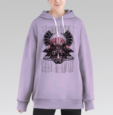 Самурай (侍), Hoodie Long Oversize Fiolet