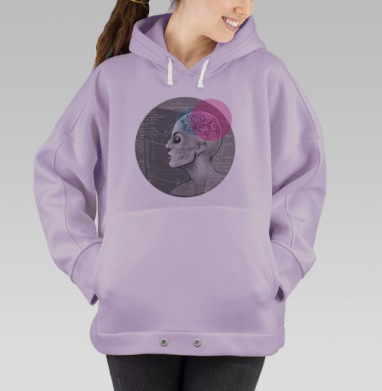 Сопротивление материалов, Hoodie Oversize Fiolet