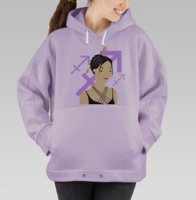 стрелец, Hoodie Oversize Fiolet