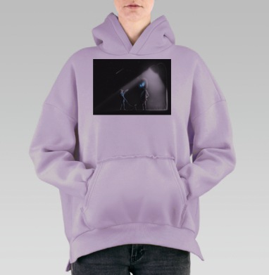 Уфаню!, Hoodie Oversize Fiolet, утепленная