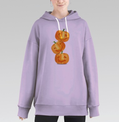 Веселый Хэллоуин, Hoodie Long Oversize Fiolet