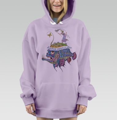 Викторианская дама охота бабочка сезон охоты открыт, Hoodie Mjhigh Dig Mel, Fiolet, утепленная