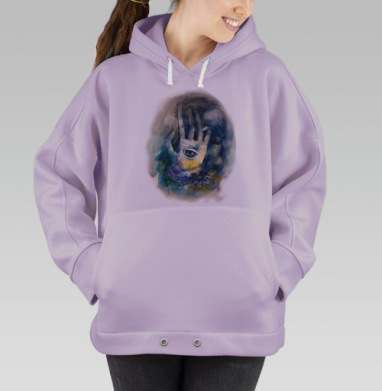 Хамса, Hoodie Oversize Fiolet