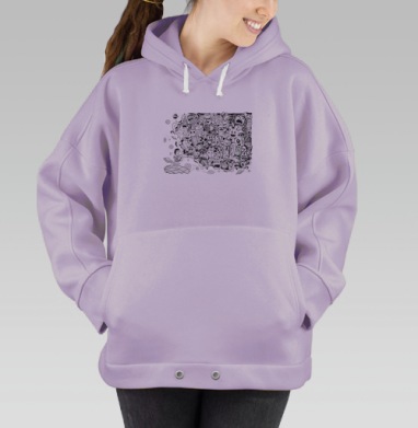 Ящик пандоры, Hoodie Oversize Fiolet