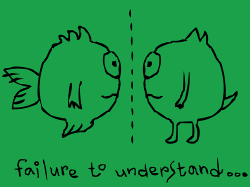 Контрастные антропоморфные существа препятствие взаимопониманию failure to understand - Принты для парней, страница 28 