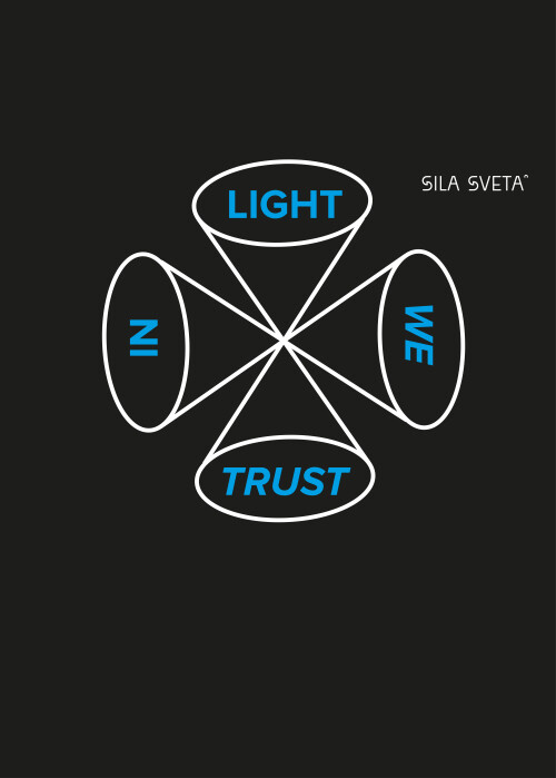 IN LIGHT WE TRUST / В СВЕТЕ МЫ ВЕРИМ - Магазин футболок fb-1772199426150696 - Дизайнерские принты