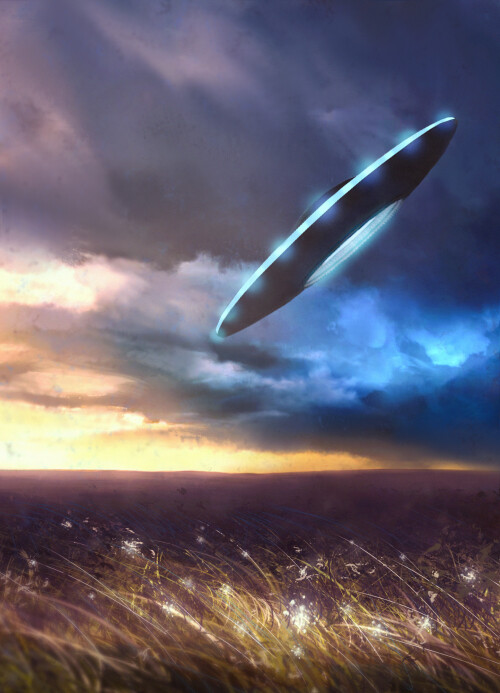 UFO art / Искусство НЛО - FOLDY
