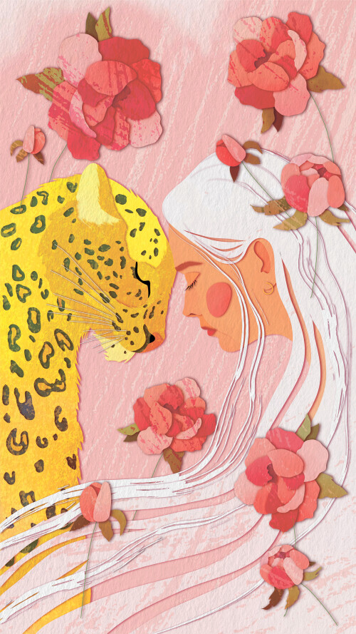 Гармония человека и природы в цифровом коллаже - Магазин футболок Kosinskaya