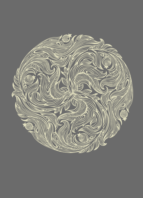 Vintage Swirls / Винтажные завитки и растительные мотивы дарят теплоты и уюта - Принты для девушек, страница 12 