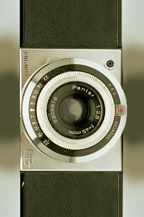 Zeiss Ikon / Цейсс Икон классический механический старый фотоаппарат Contina - Магазин футболок nika82 - Дизайнерские принты