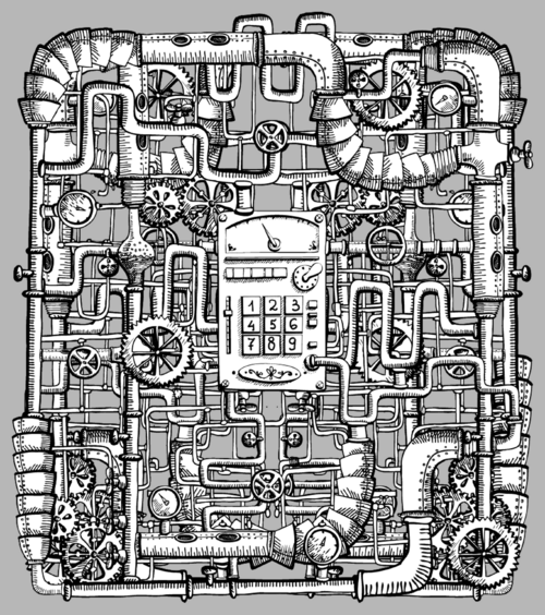 Old mechanism - Принты для парней, страница 21 