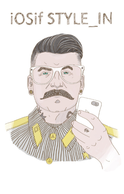 Ироничный портрет iOSif STYLE_IN в стиле ретро - Принты для парней, страница 20 
