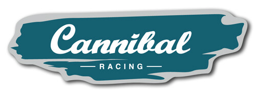 Энергичный логотип Cannibal Racing для автовыставок - Cannibal Racing Crew
